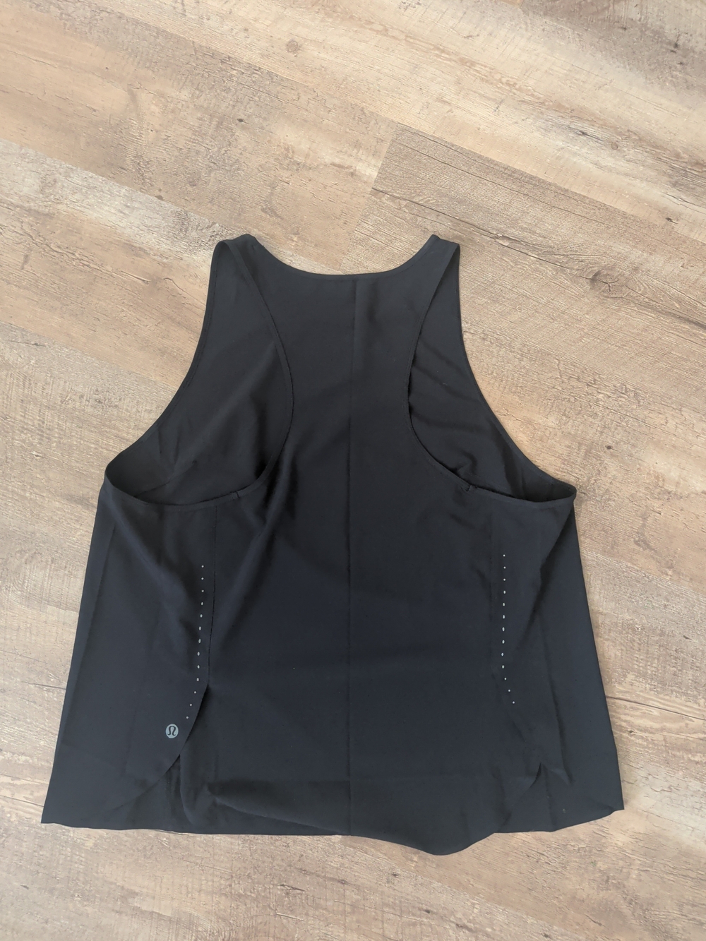lululemon athletica Black Performance Racerback Tank